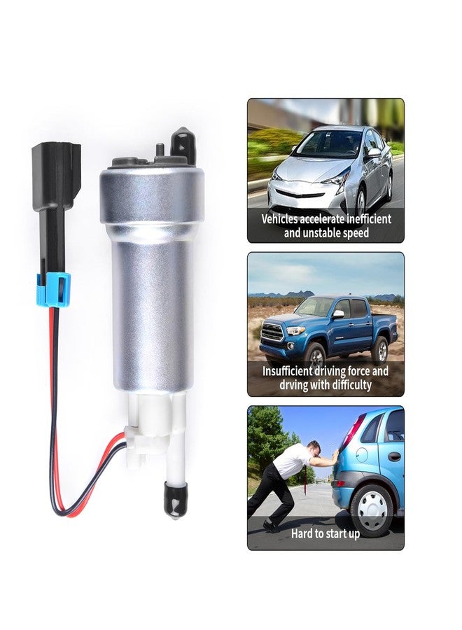 ZHSYMX 525LPH Fuel Pump (Universal E85) With 400-1168 Install Kit Replacement for F90000285 - Image 2